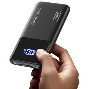INIU 10000mAh Slim Power Bank | 22.5W USB-C PD3.0 QC4+ Fast Charger for iPhone, Samsung, Google, iPad, AirPods