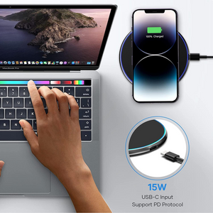 2025 20W Wireless Charger | Fast Charging Pad for iPhone 16–11 Series & Samsung Galaxy S23/S22/S21