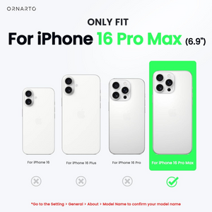 ORNARTO Compatible with iPhone 16 Pro Max Case 6.9", Slim Liquid Silicone 3 Layers Soft Gel Rubber Shockproof Protective Case with Anti-Scratch Microfiber Lining-Black