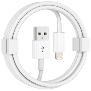 Apple CarPlay Cable | MFi Certified USB-A to Lightning for iPhone 14/13/12/11/SE/XR – 3ft, White