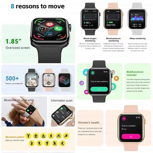 2025 Series 10 GPS Smartwatch with Bluetooth Calling, Music, Video, NFC & Heart Rate – For Apple & Android