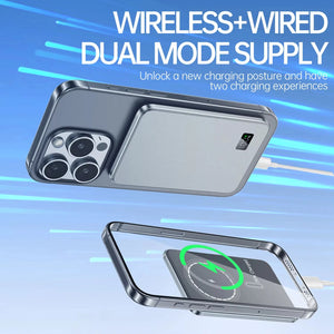 VIVO 50000mAh CCC Certification Thin Power Bank Ultra For MagSafe Magnetic Wireless Fast Charging Portable Battery Display
